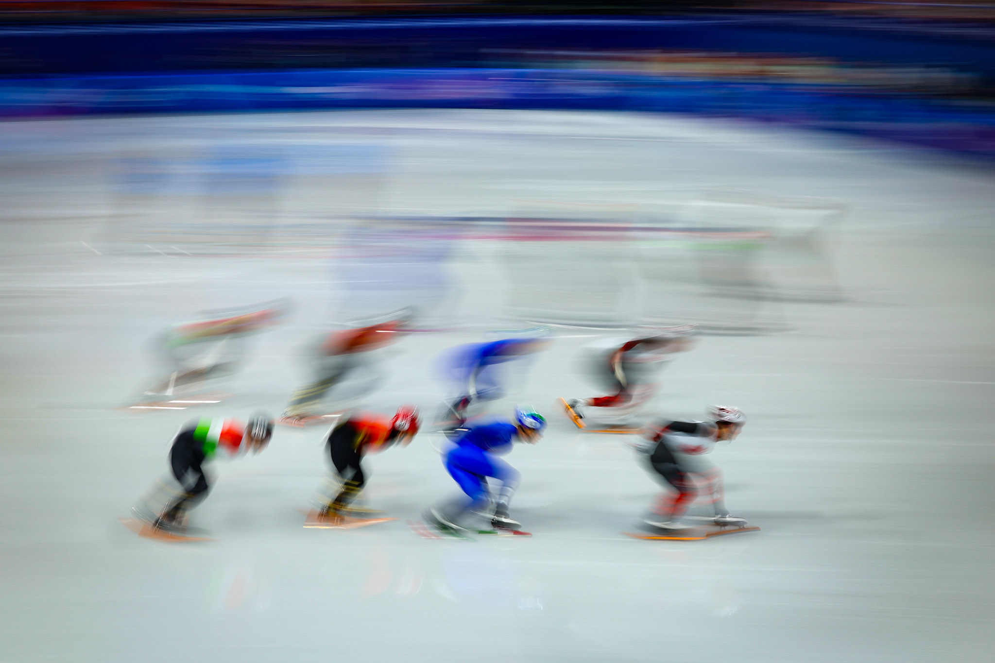 Short Track Speed Skating am 16.02.2026 - 5000m Staffel Männer Halbfinale