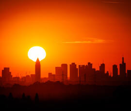 Sonnenaufgang Skyline Frankfurt am Main Sonnenaufgang Skyline Frankfurt am Main
