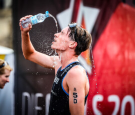 Dresden, 31.07.2025, Die Finals, Triathlon Mixed Relay Elite. Henry Christopher Graf Dresden, 31.07.2025, Die Finals, Triathlon Mixed Relay Elite. Henry Christopher Graf