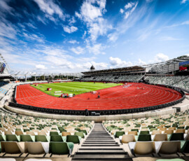 Dresden, 30.07.2025, Die Finals, Stadion Übersicht. Die Finals, Stadion Übersicht im Heinz-Steyer-Stadion Dresden